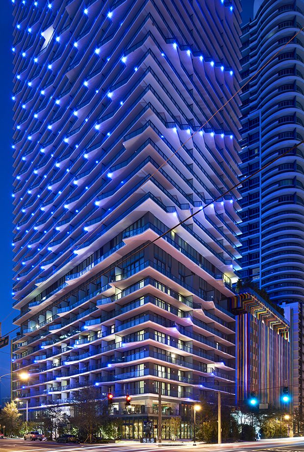 SLS Brickell Hotel and Residences Arquitectonica Architecture