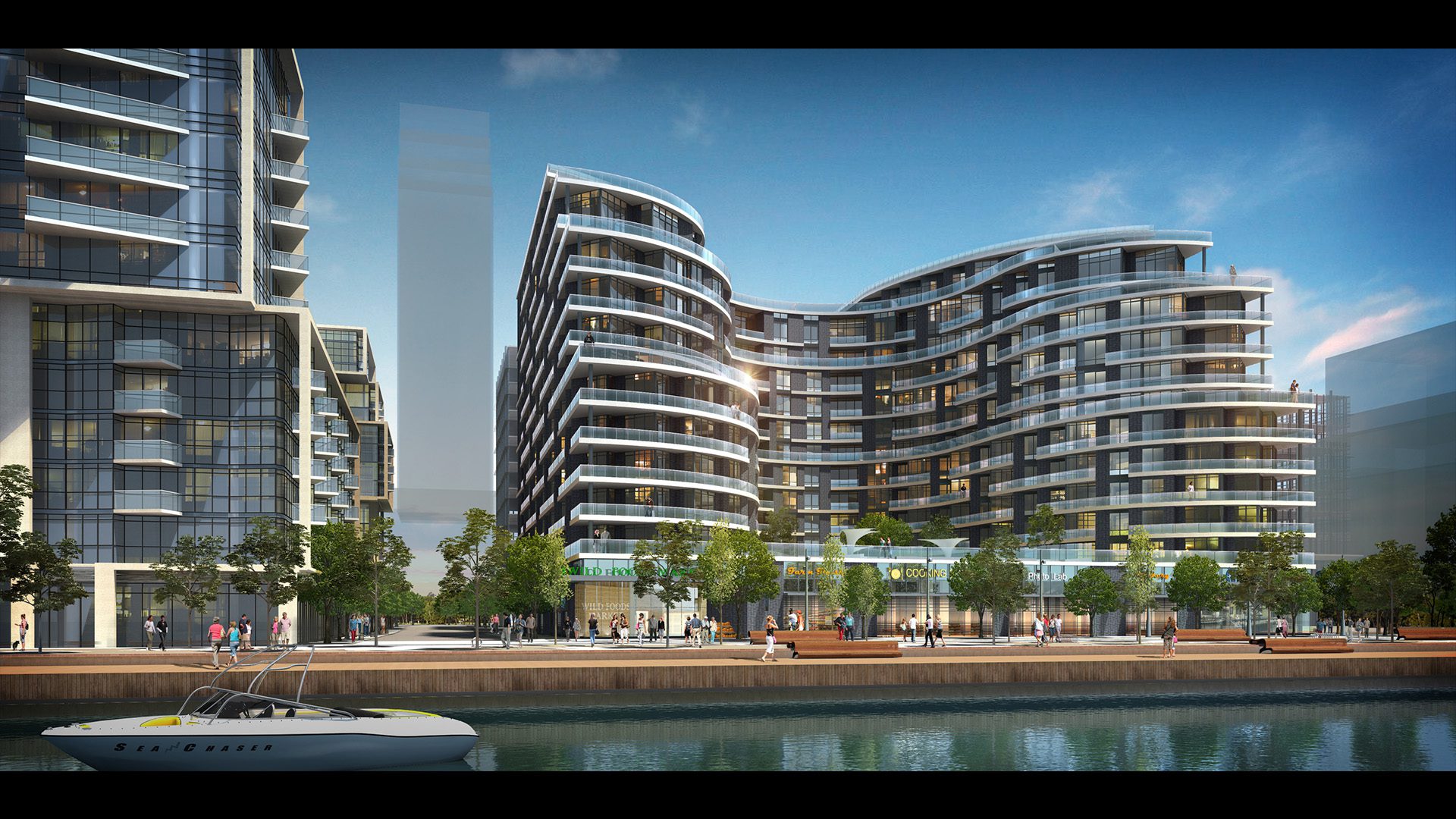 Aquavista at Bayside Toronto - Arquitectonica Architecture