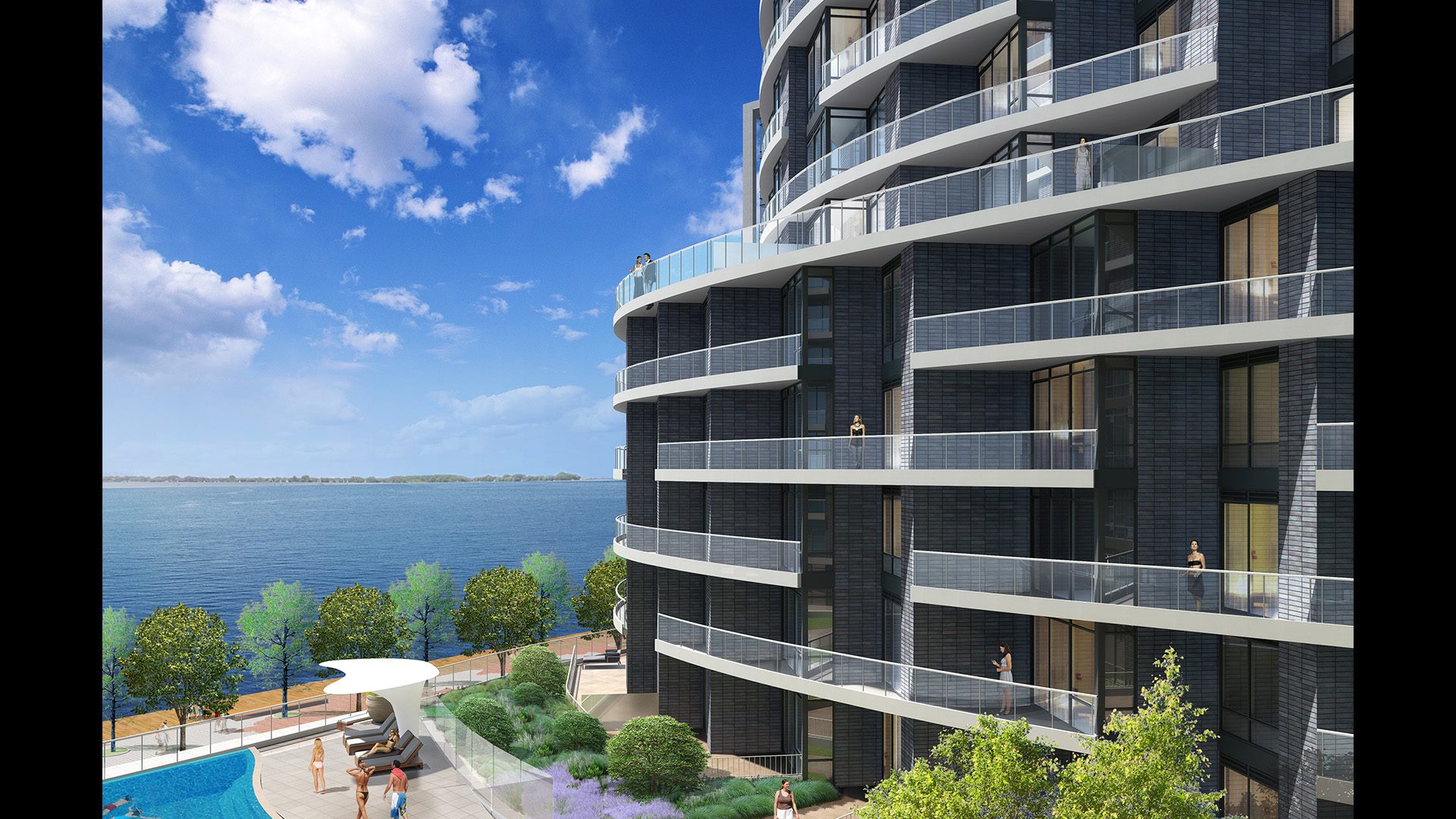 Aquavista at Bayside Toronto - Arquitectonica Architecture