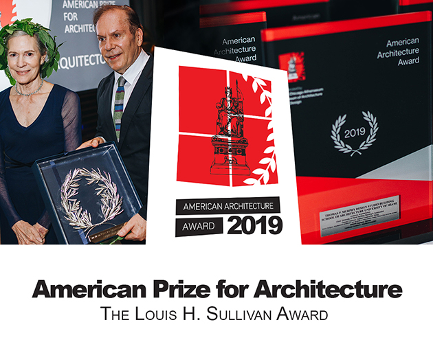 LAURINDA SPEAR AND BERNARDO FORT-BRESCIA HONORED LAUREATES OF THE 2019 AMERICAN PRIZE FOR ARCHITECTURE