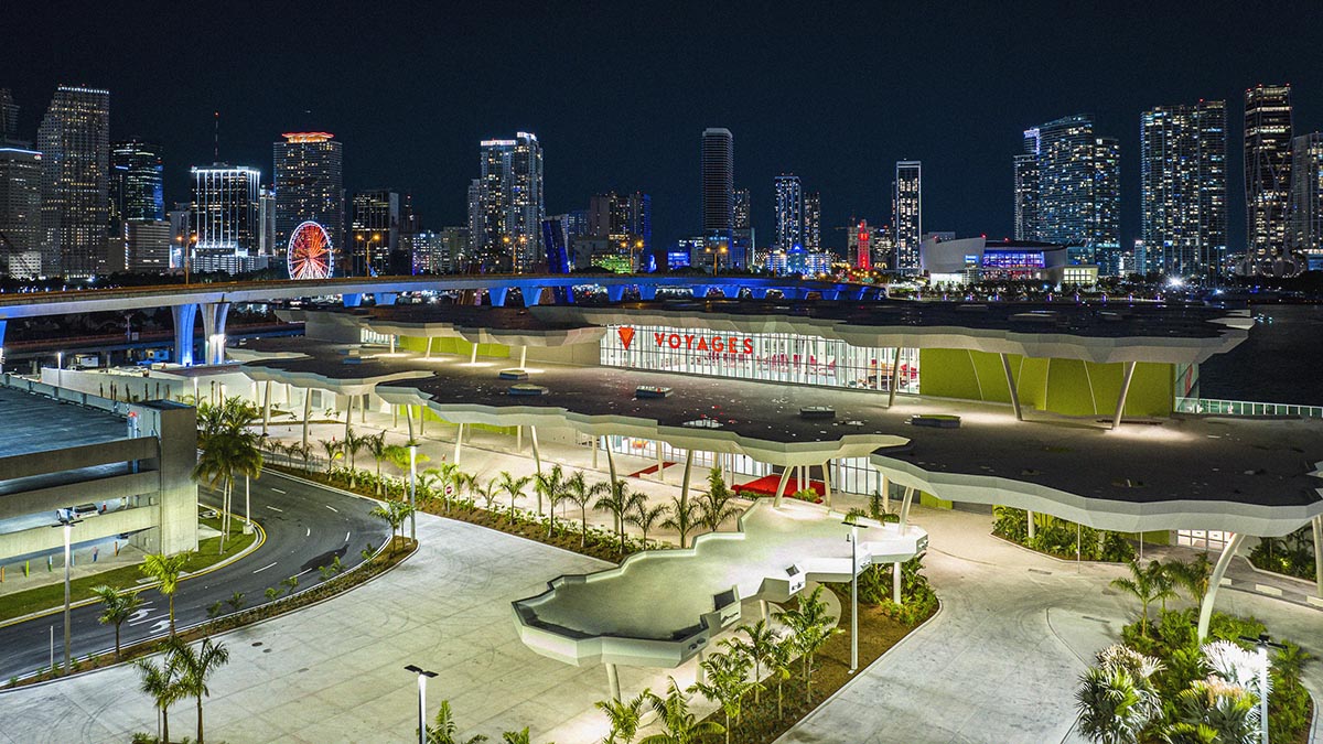 Virgin Voyages Cruise Terminal at PortMiami